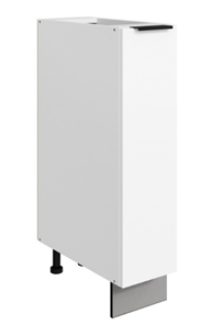 Тумба на кухню Стоун L200 (1 дв.гл.) (белый/джелато софттач) в Тамбове