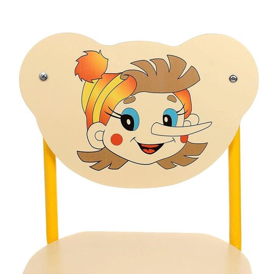 Детский стул Буратино (Кузя-БР(1-3)БЖ) в Тамбове - изображение 1