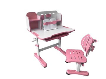 Парта растущая + стул Vivo Pink FUNDESK в Тамбове - предосмотр