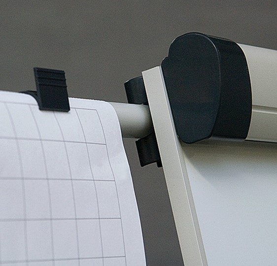 Магнитно-маркерная доска-флипчарт 2х3, TF02/2011, 70x100 см, передвижная, держатели для бумаги в Тамбове - изображение 4