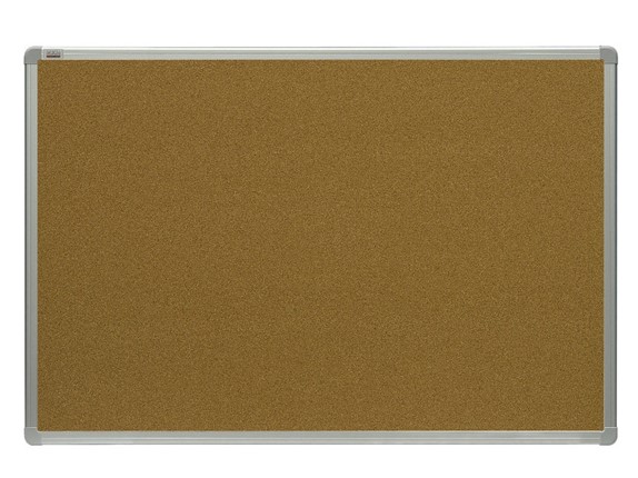 Пробковая доска для объявлений 2х3 OFFICE, TСA129, 90х120 см, алюминиевая рамка в Тамбове - изображение
