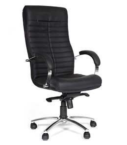 Офисное кресло CHAIRMAN 480 Экокожа премиум черная в Тамбове - предосмотр