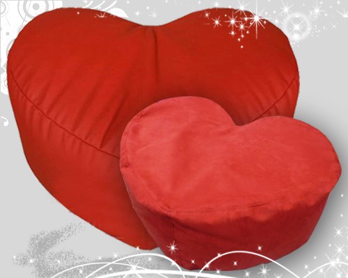 Кресло-мешок Сердце-пуф в Тамбове - изображение