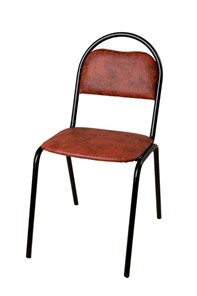 Офисный стул Стандарт СРП-033 Эмаль коричневый кожзам в Тамбове